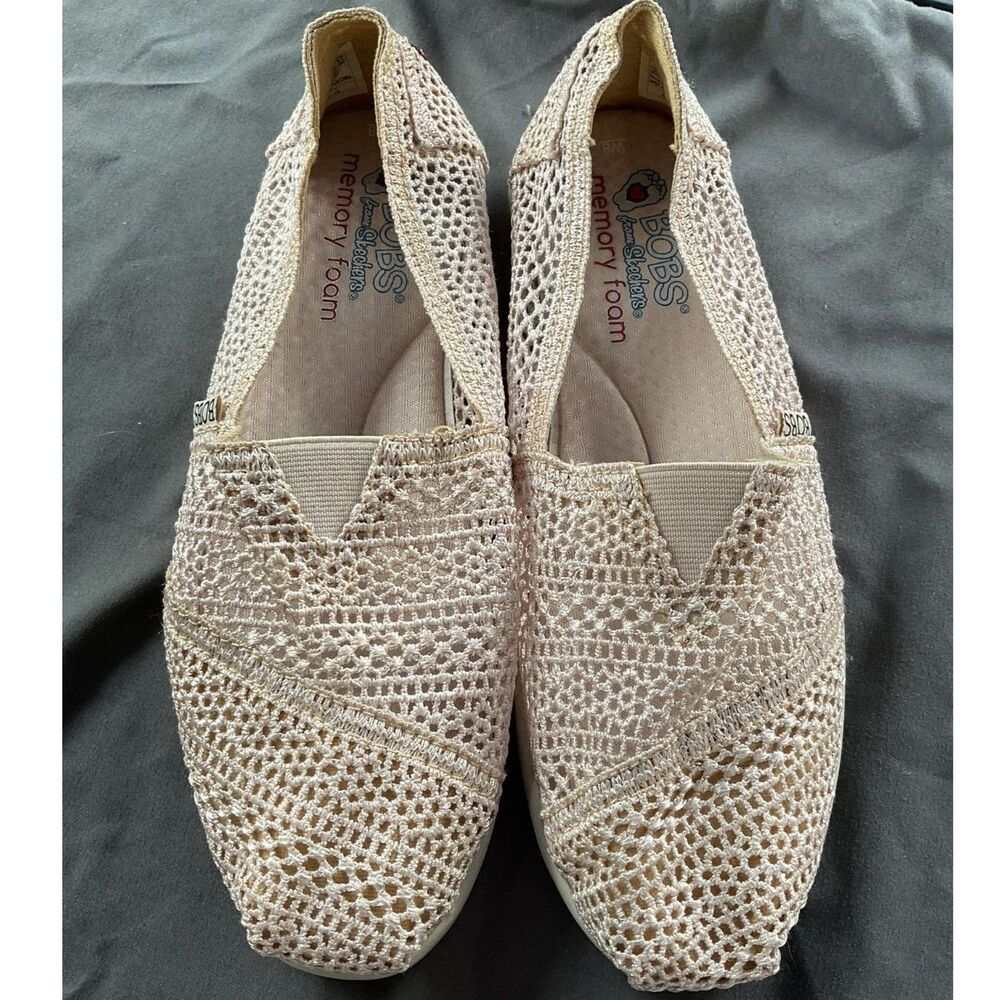 Bobs By Sketchers Slip On Flats Two Pair - image 8